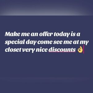 Special Offer Announcement